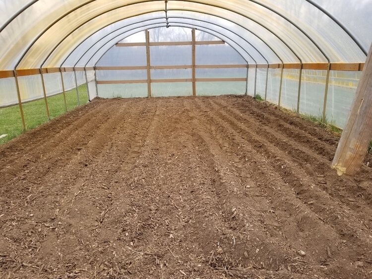 The renovated greenhouse at North Pennfield Elementary in Battle Creek.