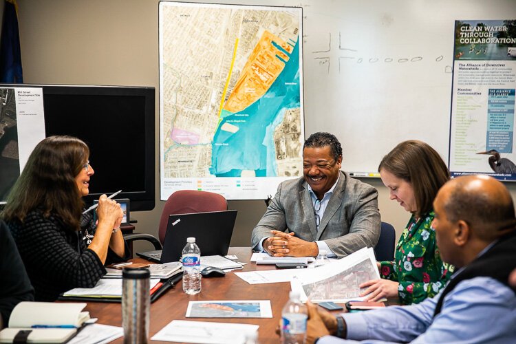 Ecorse City Administrator Richard Marsh leads a workgroup to study the region's workforce and talent assets and needs.