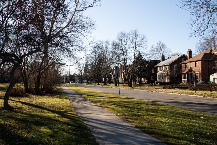 With its brick homes and park, Russell Woods has been piquing Realtors' and buyers' interest.