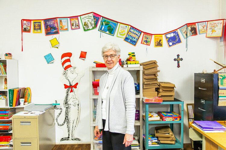 Sister Marie Benzing helped launch a popular local youth tutoring program; inspired by that example, Our Lady of Guadalupeâs Father Marie-Elie Haby became interested in exploring how to bring educational resources to the community.