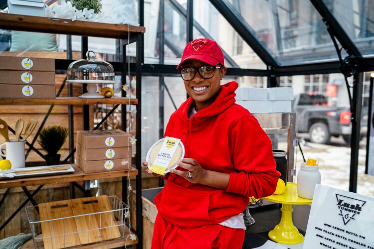 Lush Yummies Pie Co. owner and head baker Jennifer Lyle