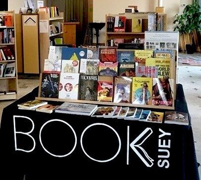 A display at Book Suey