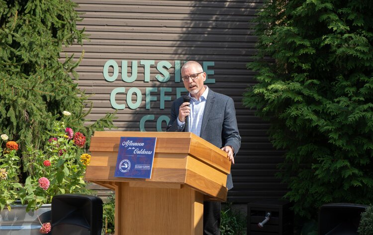 Brad Garmon, the newly named director of Michigan's Office of Outdoor Recreation Industry.