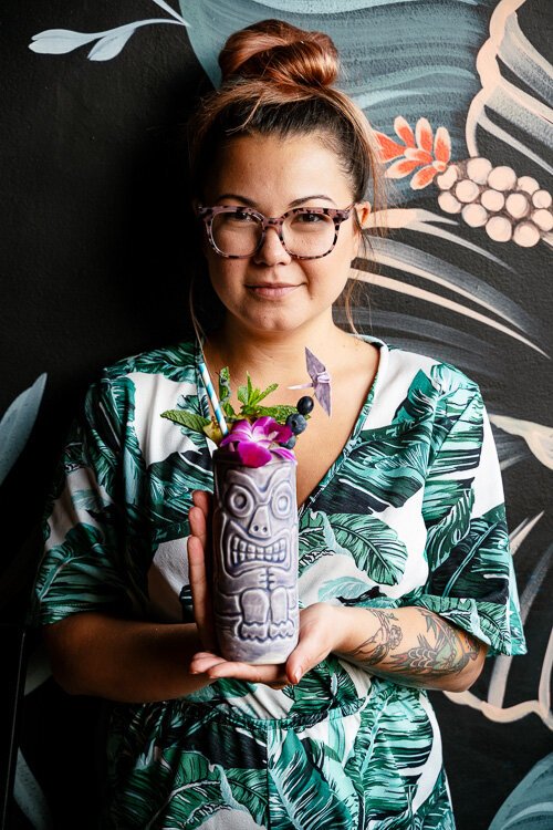 Ariel Gosselin, Lost River's "Curator of Libations."