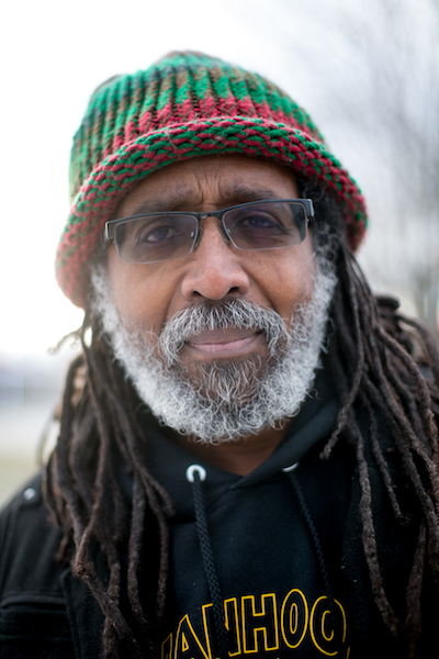 Malik Yakini. Photo by Anthony Lanzilote.