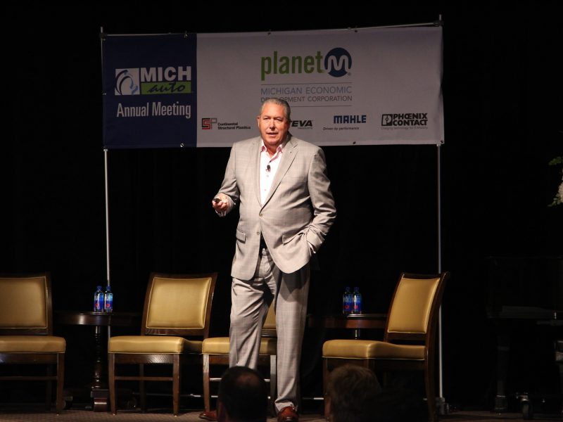 Jim Tobin delivers keynote at MICHauto Annual Meeting