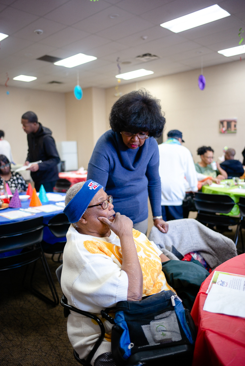 The Salvation Army's monthly luncheon offers older adults in the Jefferson Chalmers area a chances to mingle.