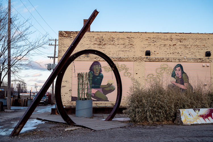 Exterior of the Tangent Gallery