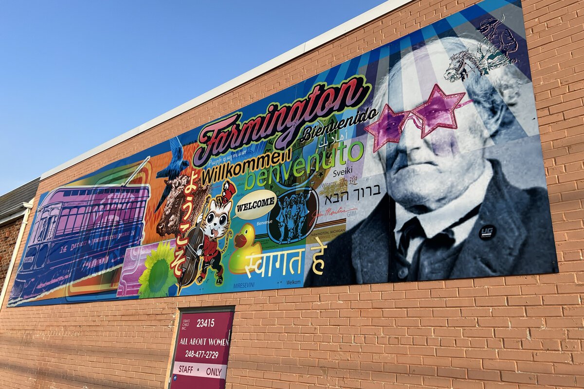 "Welcome to Farmington" by John Martin.