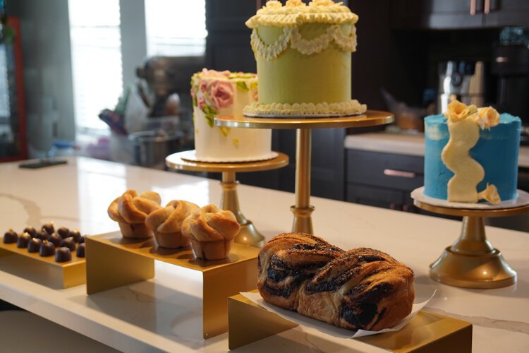 Brady says her Challah Rolls (bottom center) are one of her best sellers.
