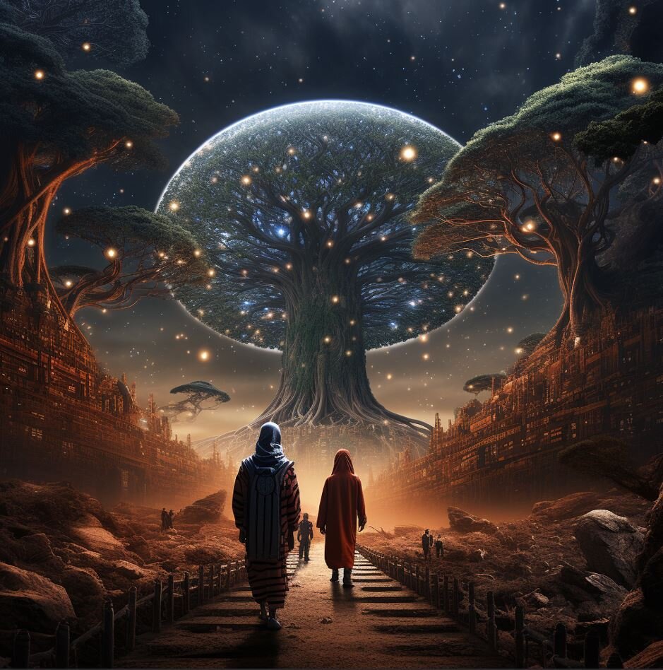 Image co-created by Ingrid LaFleur and Midjourney