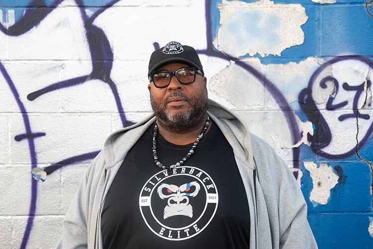 Silverback Academy program coordinator Carlton Clyburn.