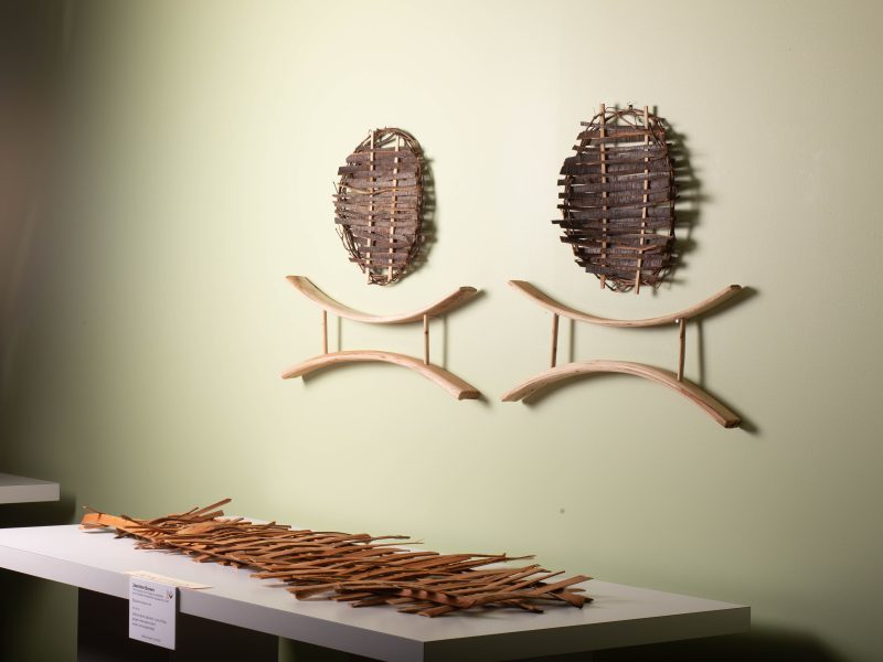 Jasmine Brown’s instillation “The Shaping: Our Tongue is Mediated by the Bodies of Water that Separates Us”.