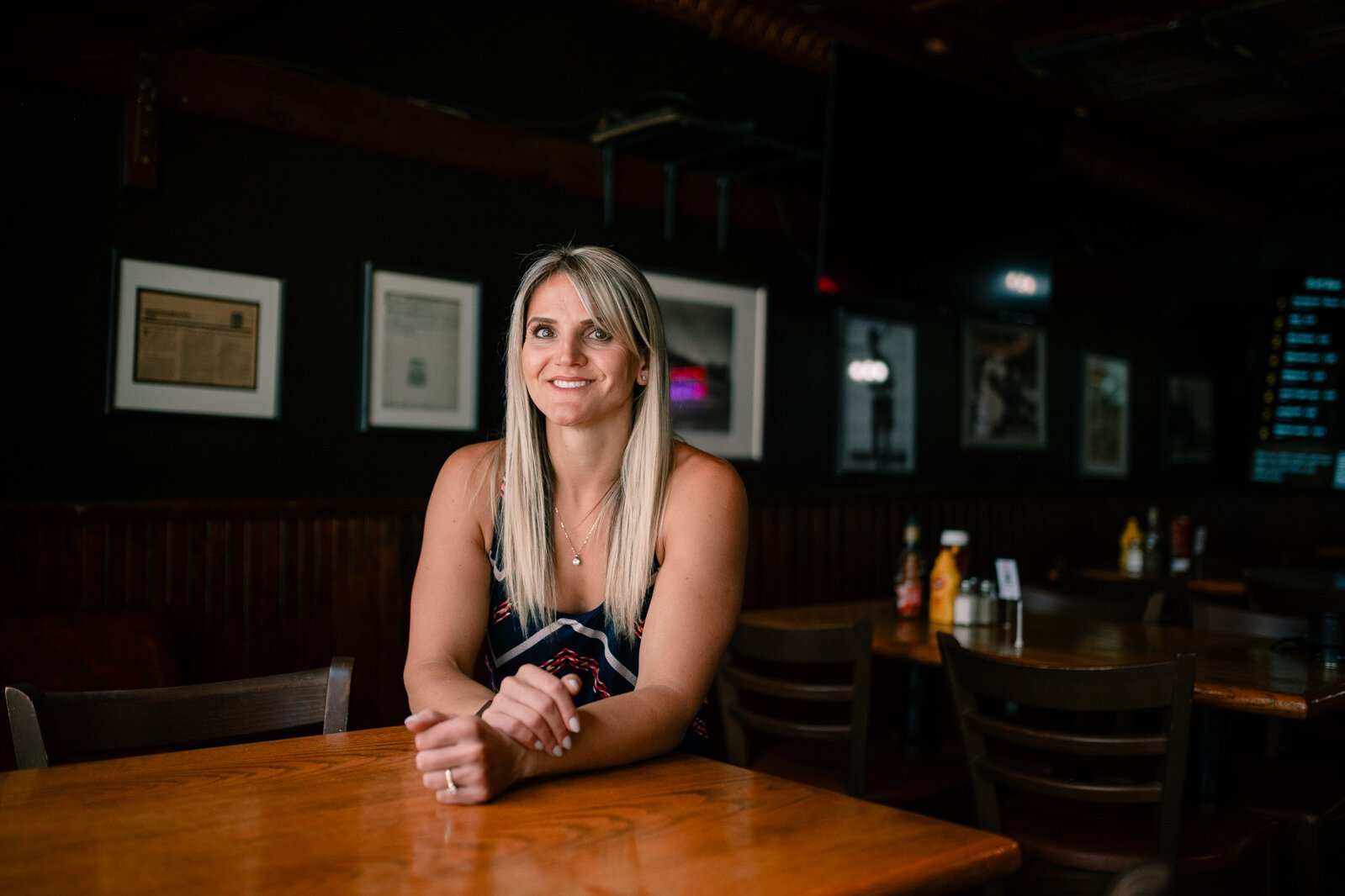 Tom Woosley's daughter, Abby Judge. 