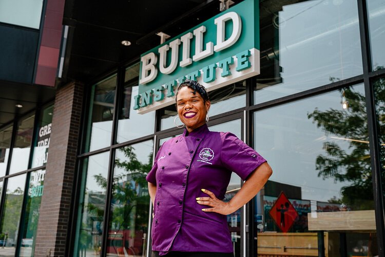 Chantele Jones is the brains behind Estella's Vegan Cuisine and Desserts. Photo: Nick Hagen.