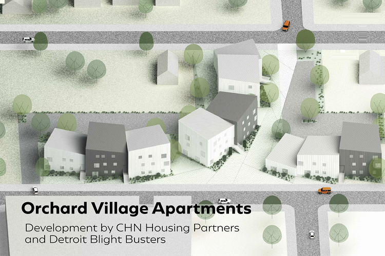 A rendering of Orchard Village Apartments. (Courtesy photo)