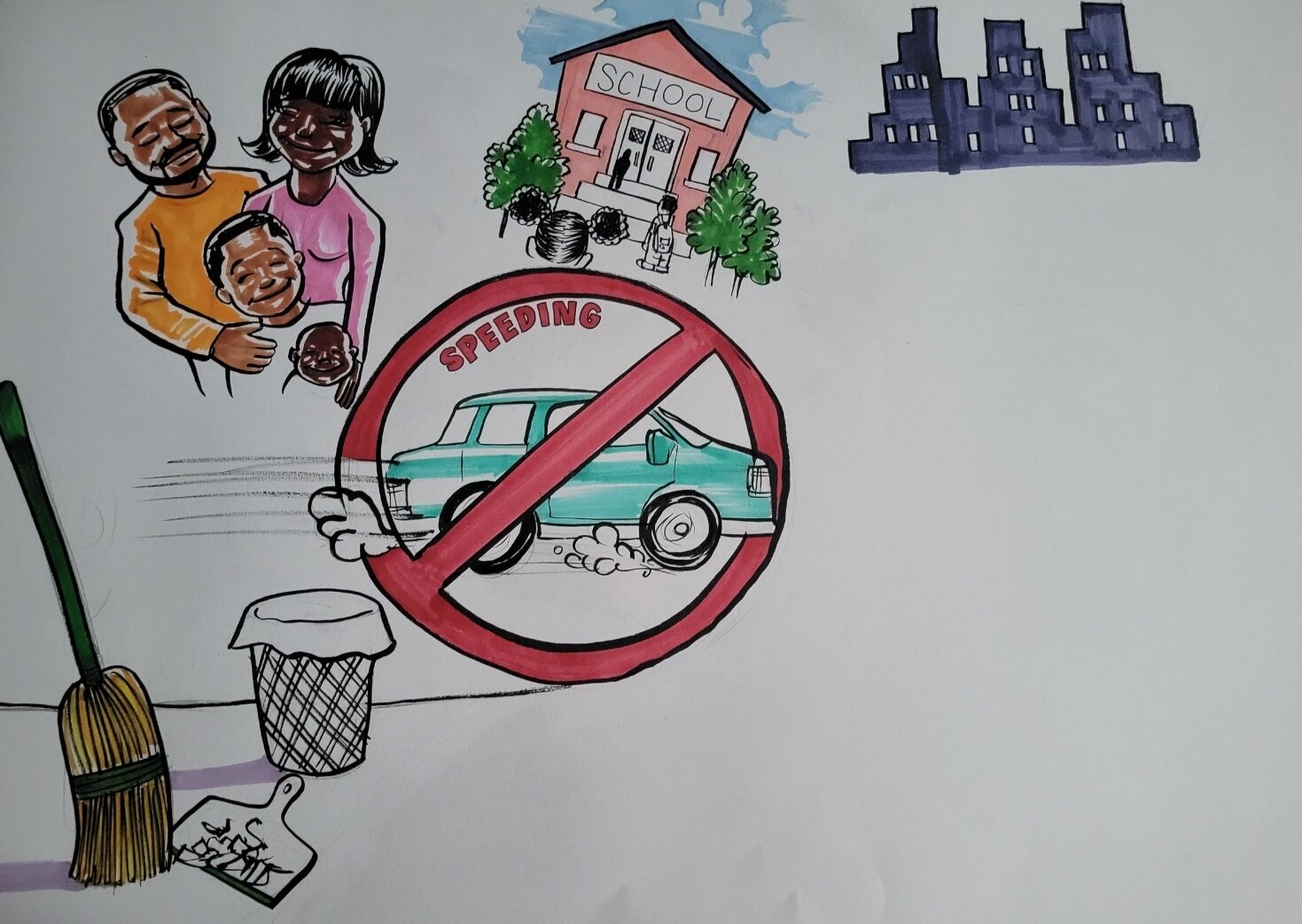 Clifton "Clifnotes" Perry captures what youth shared in a powerful listening session.