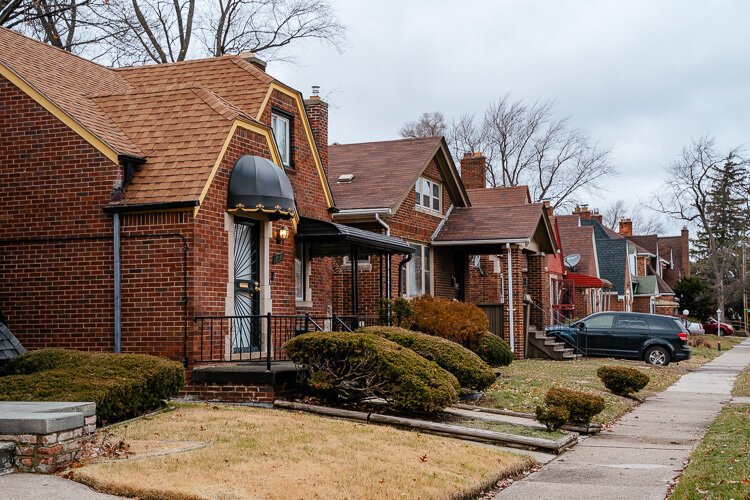 Homes in the Bagley neighborhood. Photo: Nick Hagen.