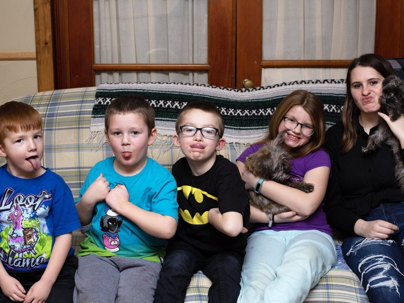 Eastman kids hamming it up for the camera