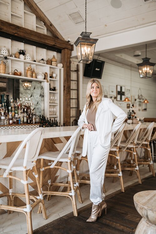 If Walls Could Talk: Sarah Schneider is fascinated by the stories that make up The Fed. Photo: Steve Koss.