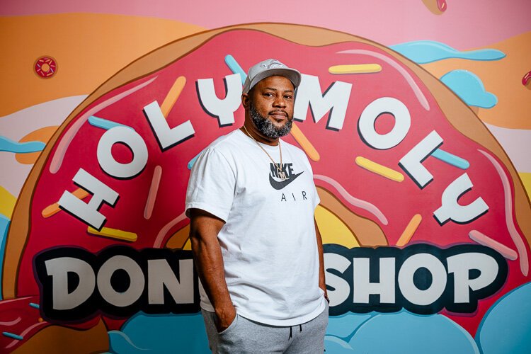 Mario Williams is the owner of Holy Moly Donut Shop.