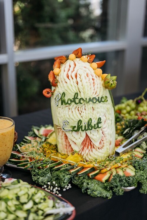 A food sculpture that appeared at the exhibit. (Steve Koss)