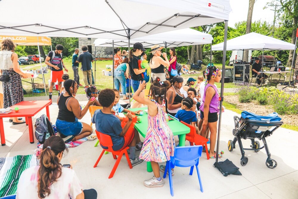 “[This] justifies and validates our theory that these spaces can not only be safe spaces, but actually can be places where people convene and get much needed services and experiences,” Washington says.