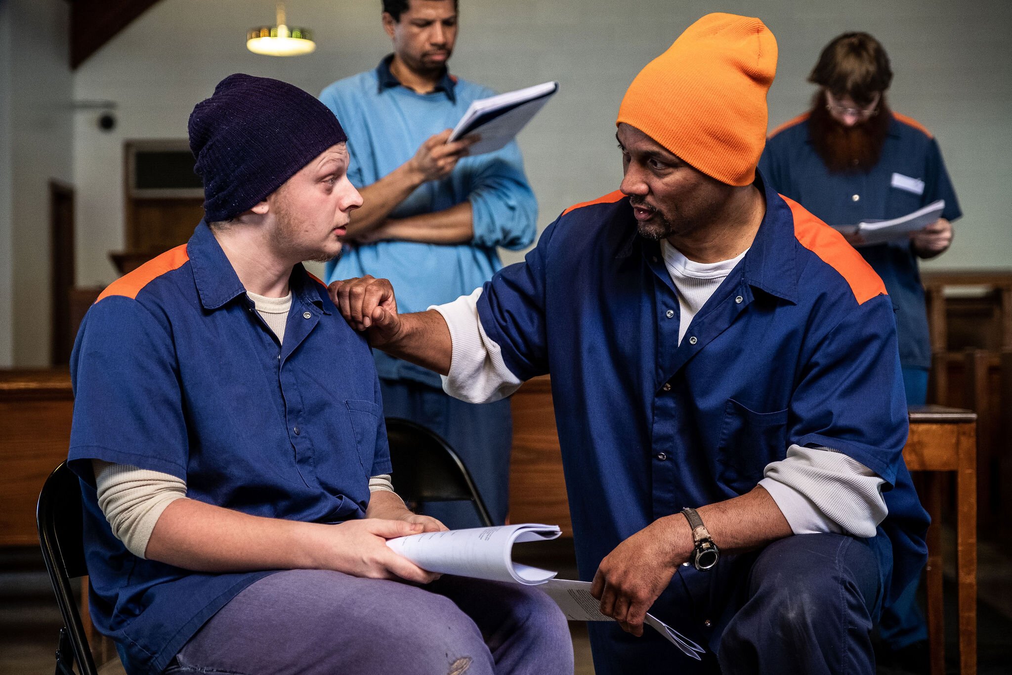 Participants rehearse. Photo: Chuck Nowak.