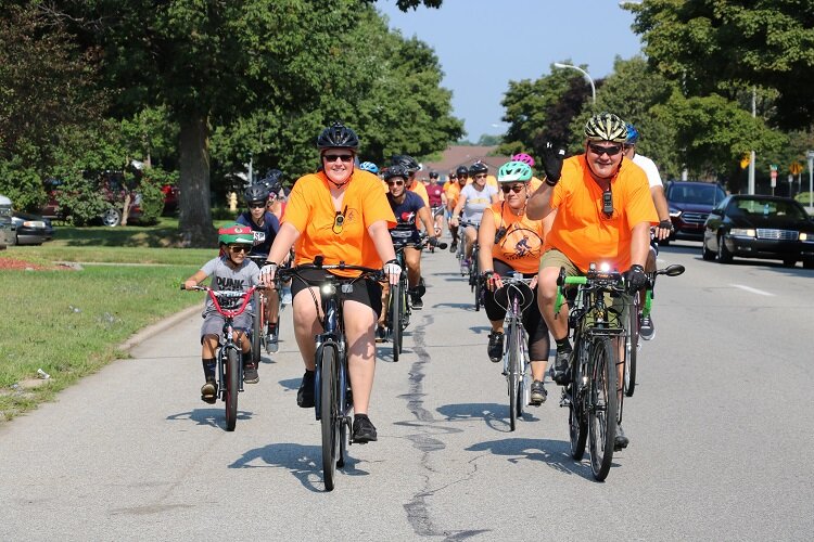 A Bike Dearborn-sponsored ride