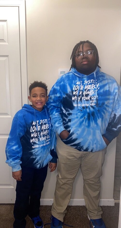 Davon Downtin Jr. and Charles Reeder