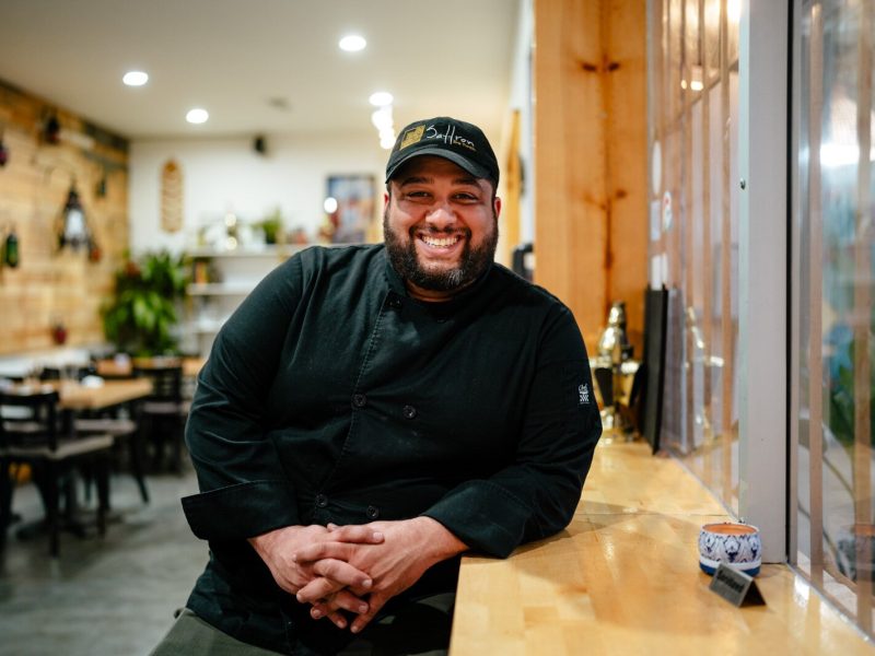 Chef Omar Anani at Saffron De Twah.