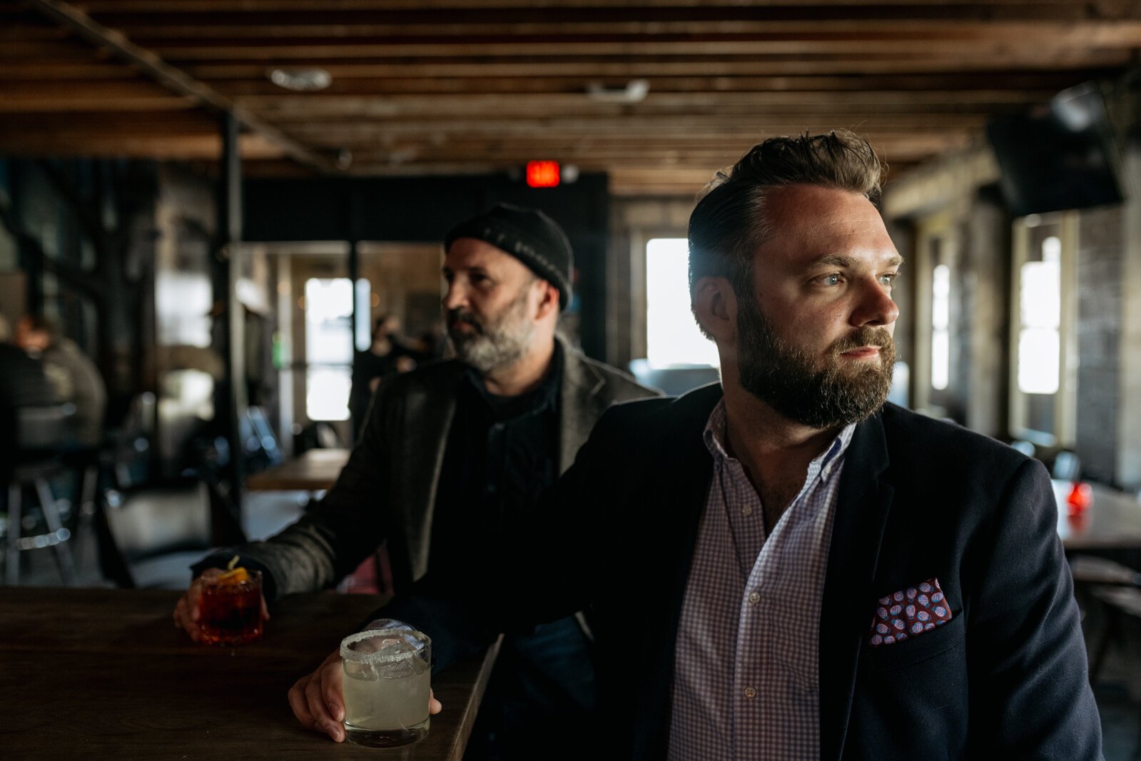Frame co-owner Joe Vaughn (left), and Mark Kurlyandchik, Frame’s Editorial Director. Photo by Steve Koss. 