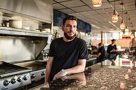 Martin Naisan has worked as a chef at his uncle Eddie's restaurant for seven years.