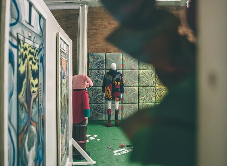 "Don't Sleep on Detroit" exhibit by Deviate. Photo by James Johnson.