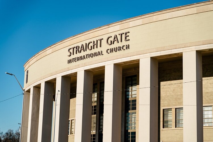 Straight Gate Church on Grand River Ave.