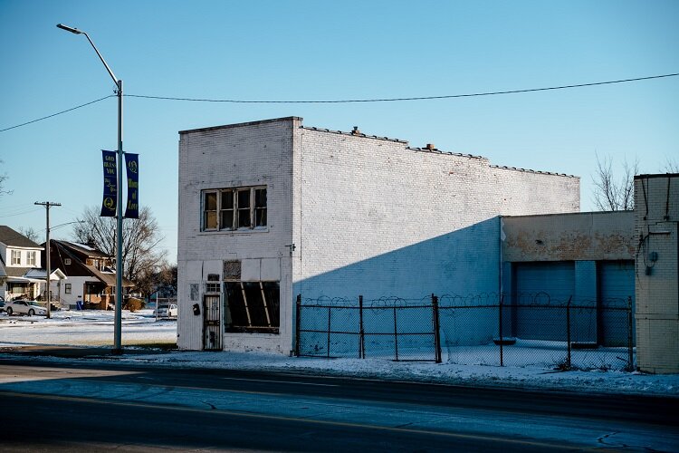 Future location of Renaissance of Hope's park development.