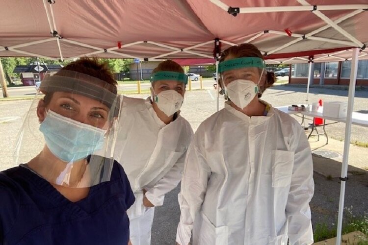 Covenant Community Care curbside testing