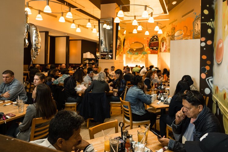 While crowds are increasing, Detroit area restaurants are still facing enormous hurdles through the ongoing pandemic. Photo: Steve Koss.