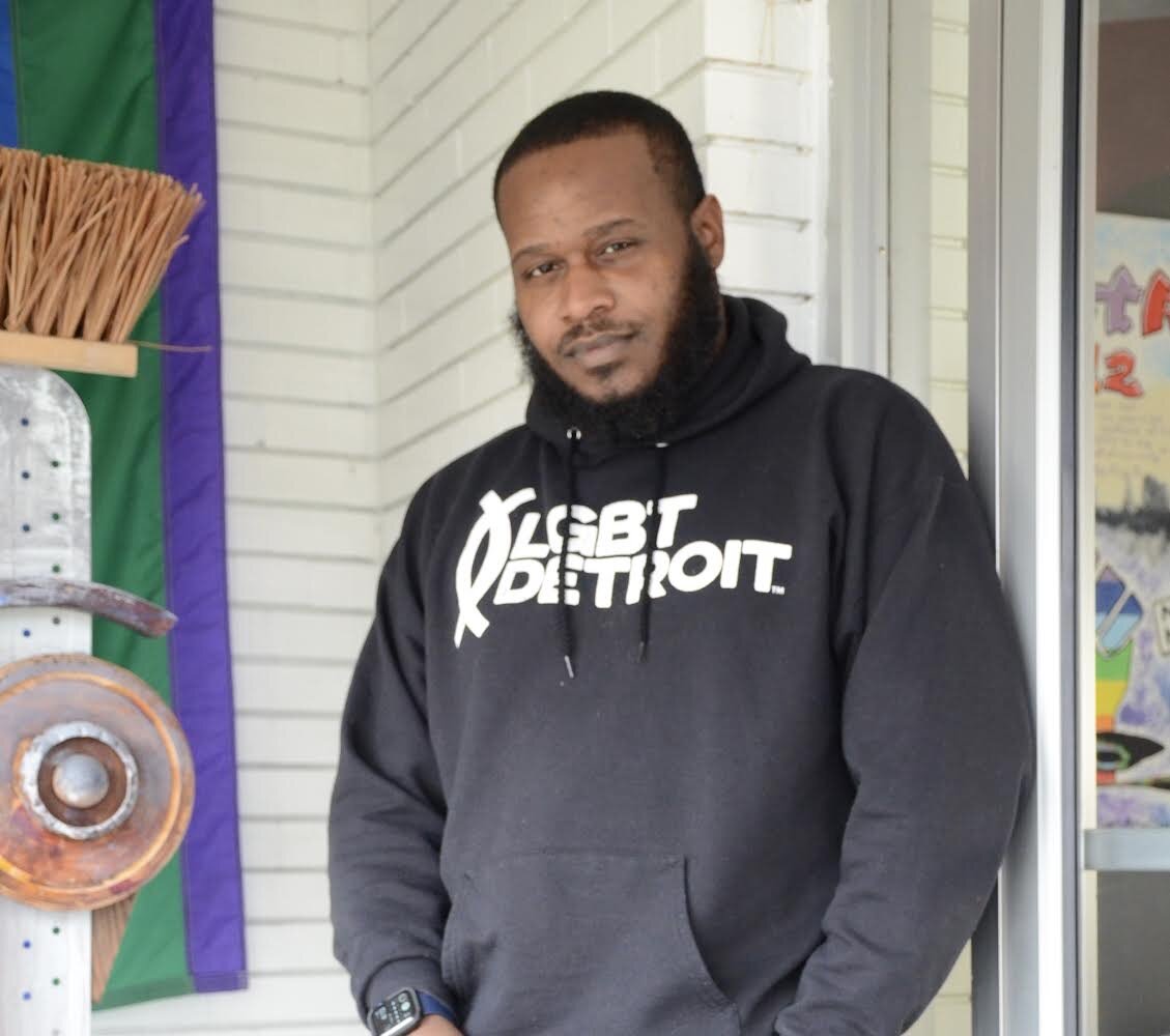 Jerron Totten, social outreach coordinator and legislative advocacy specialist for LGBT Detroit