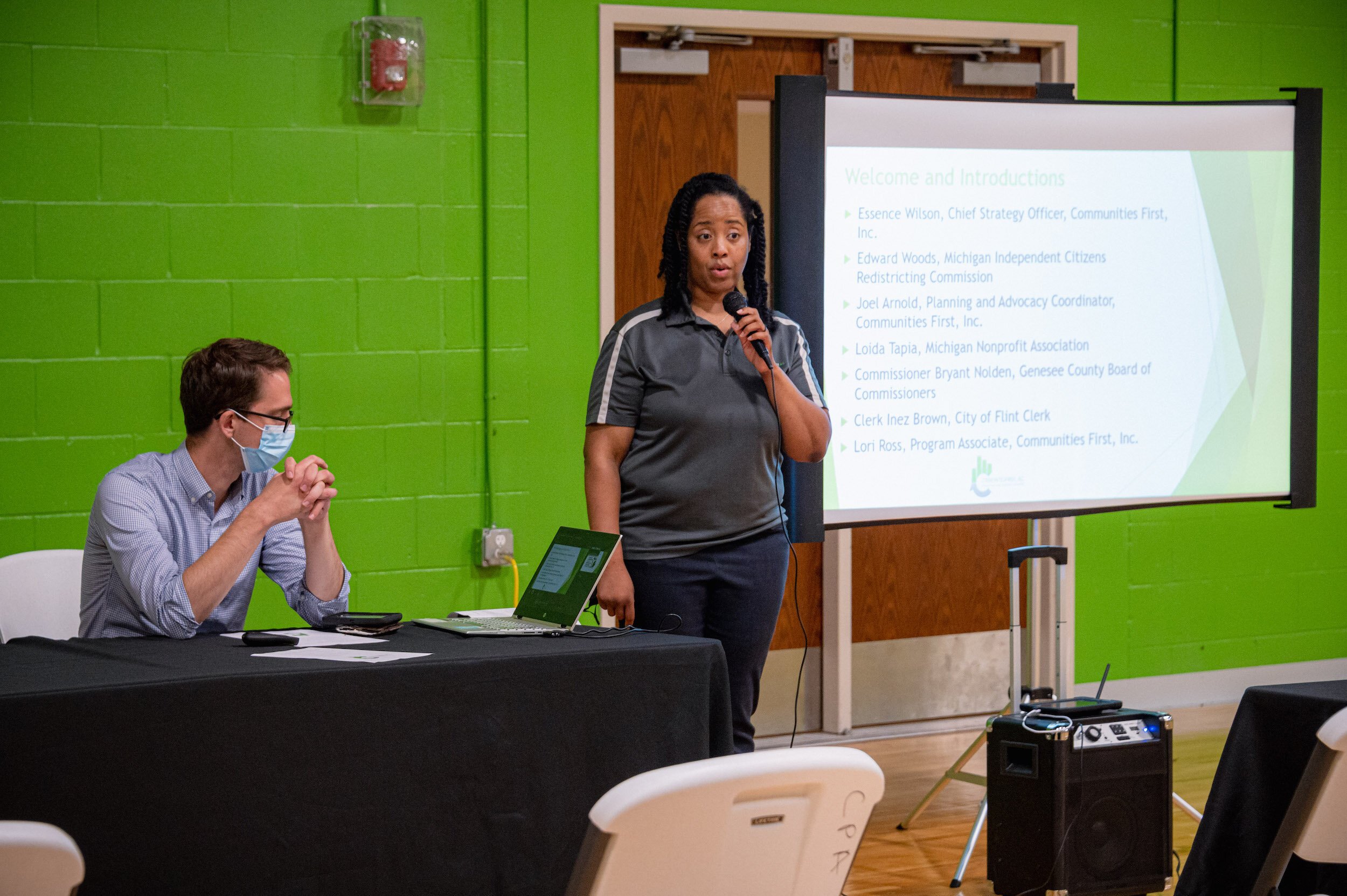 Communities First, Inc. hosted an informative workshop on Oct. 7 in Flint to prepare public input on the redistricting process and maps in their community. 