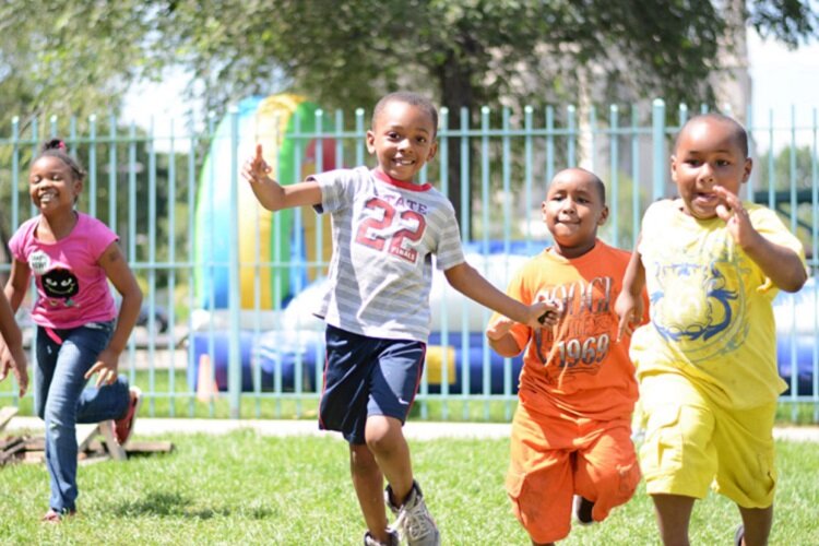 Participants in a CDC youth event