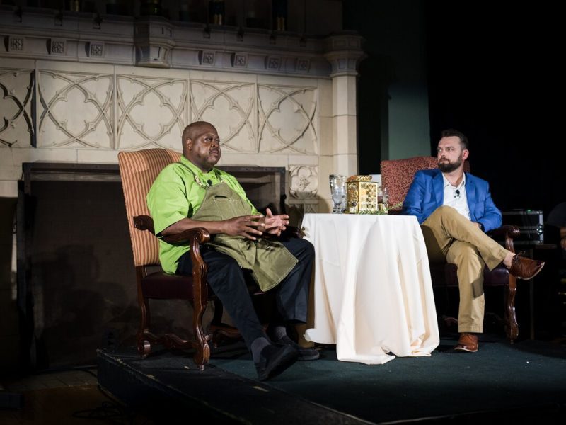 Chef Phil is honored.