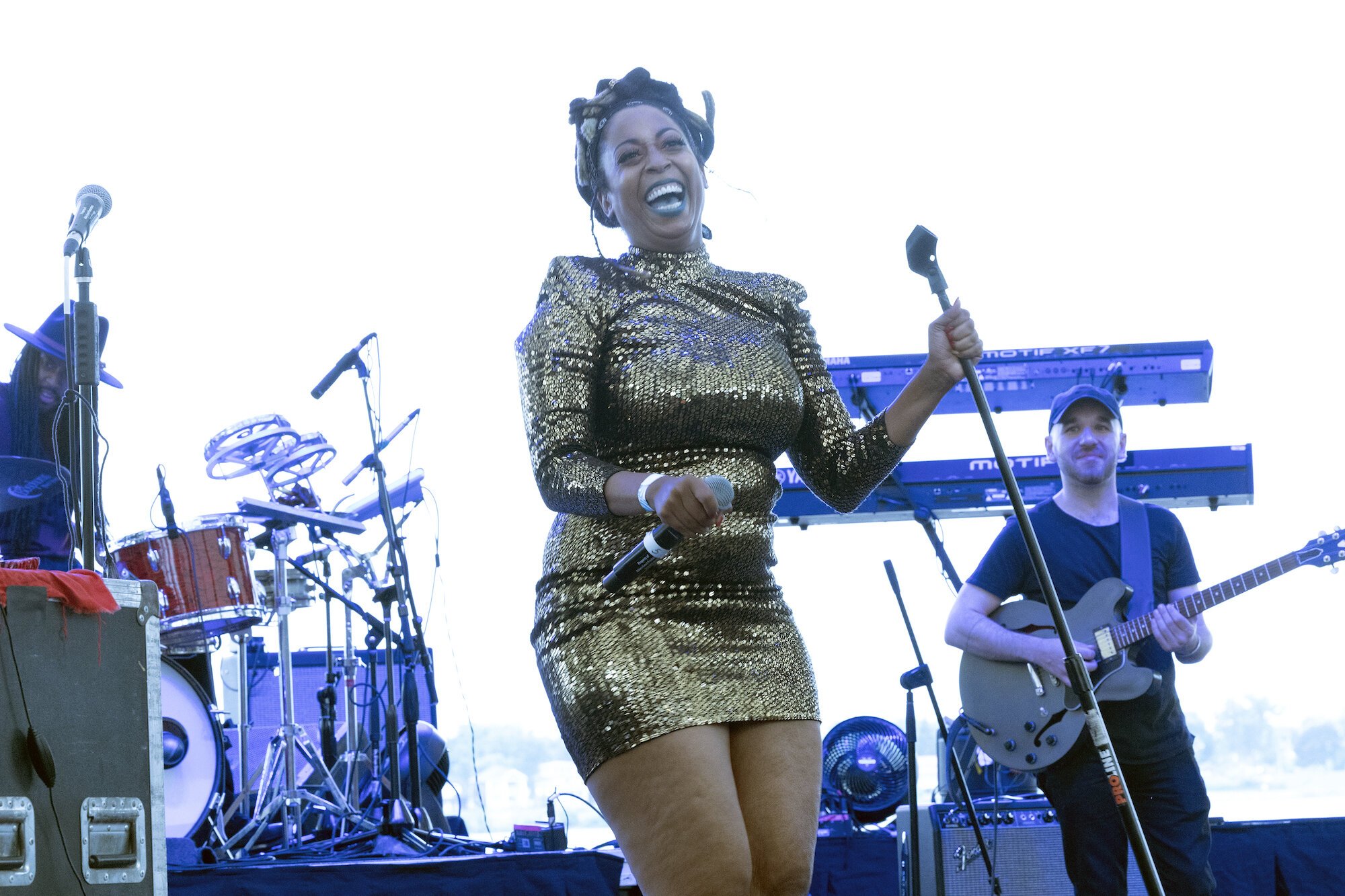 Detroit’s own Monica Blaire said that her return to performing felt like “a sacred moment.” Photo by Monica Morgan.