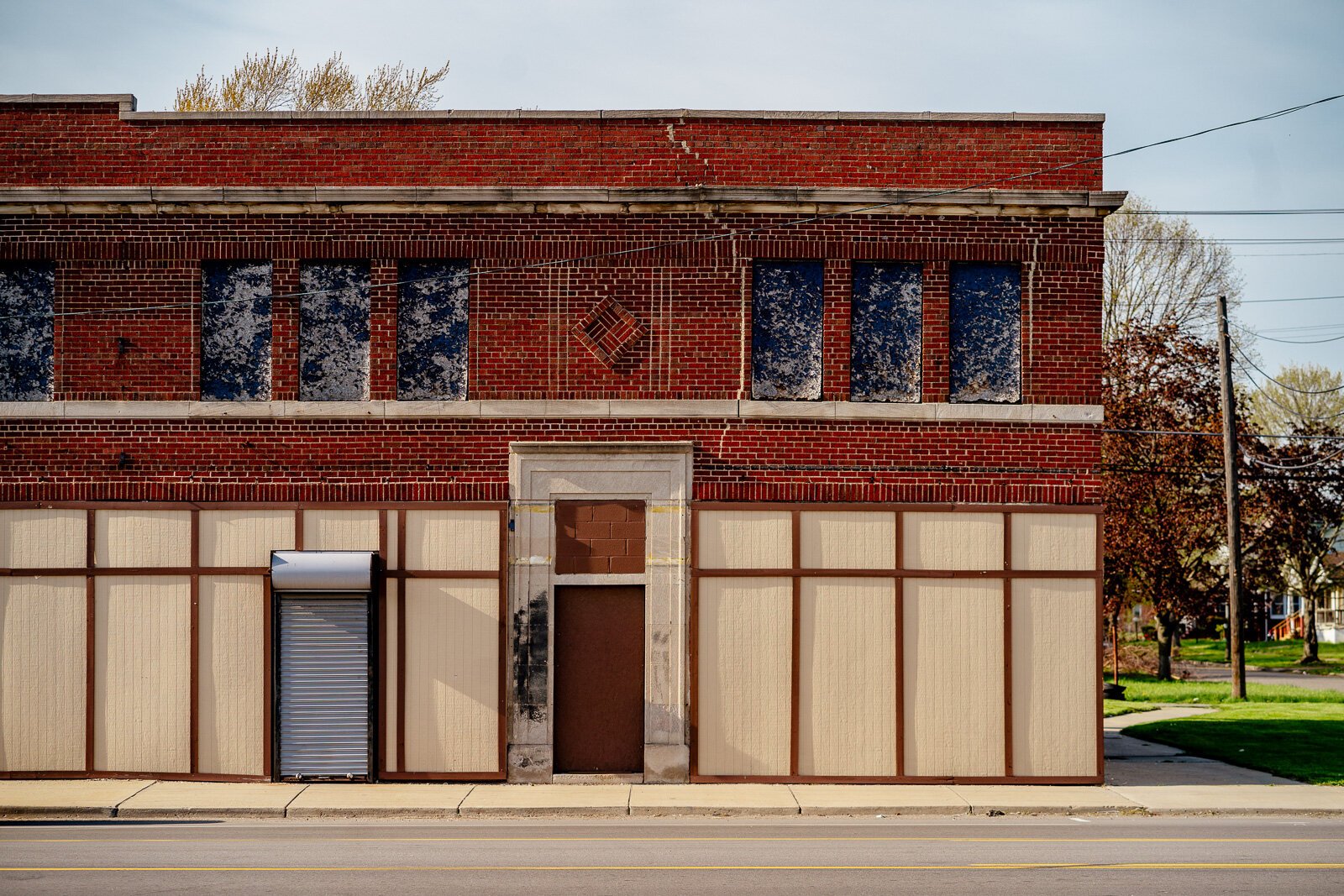 Property under renovation at Fenkell and Linwood in Detroit's Hope Village neighborhood