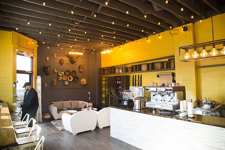 Steven Harris is partnering with The Gathering Coffee Co.'s Emily Steffens to open Black Coffee. 