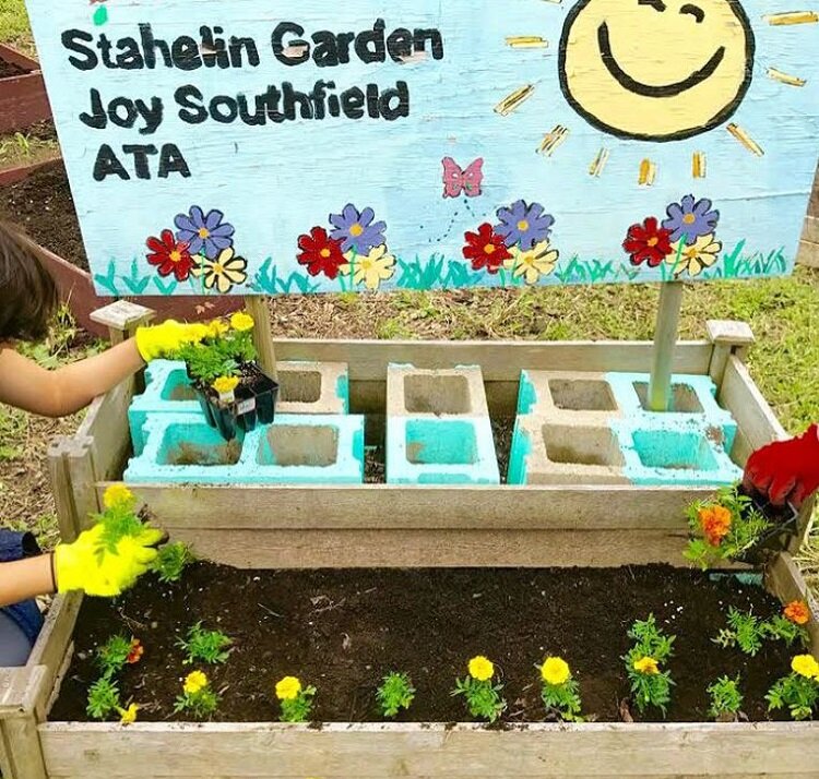 A JSCDC supported garden