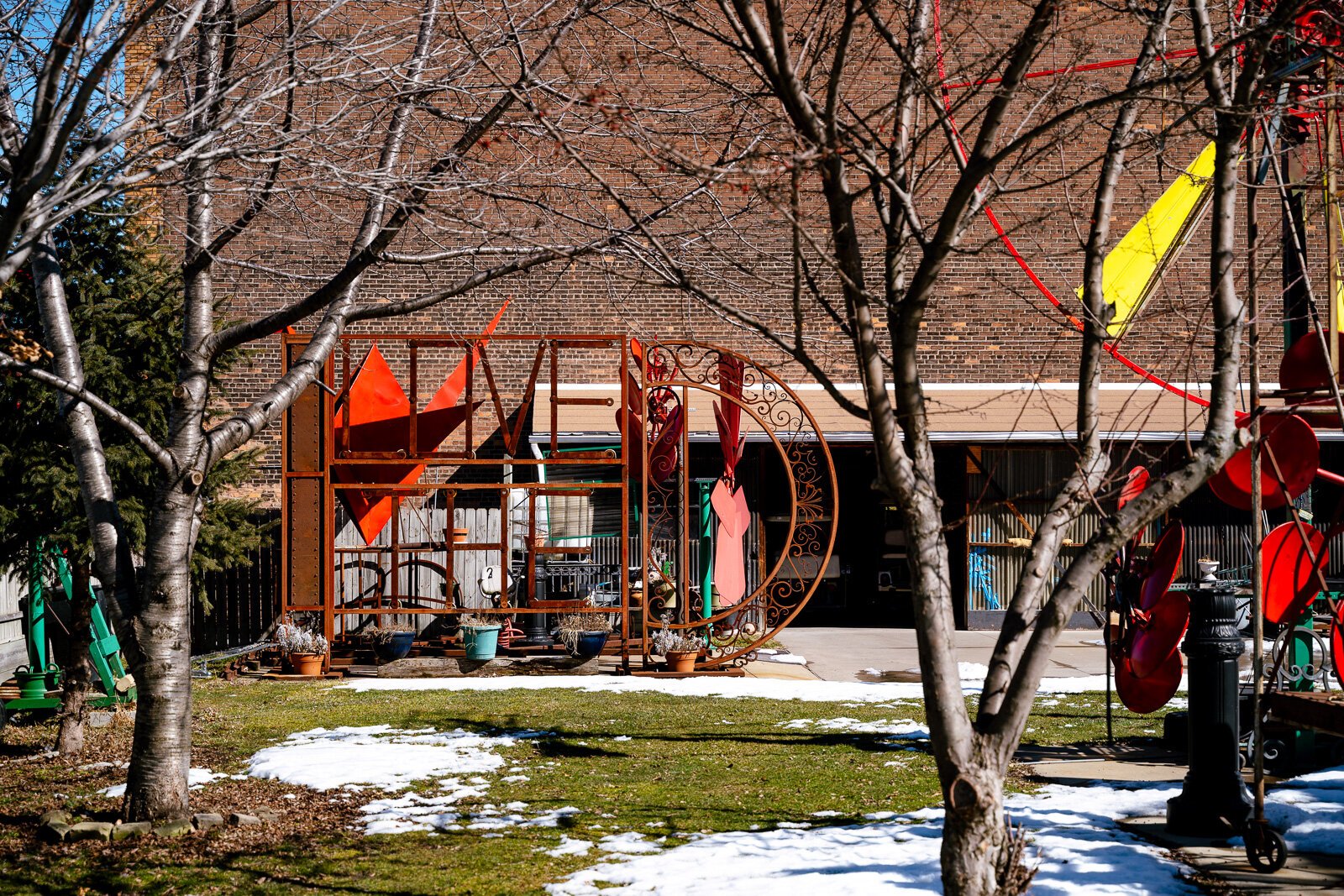 Carlos Nielbock's "I Love the D" sculpture