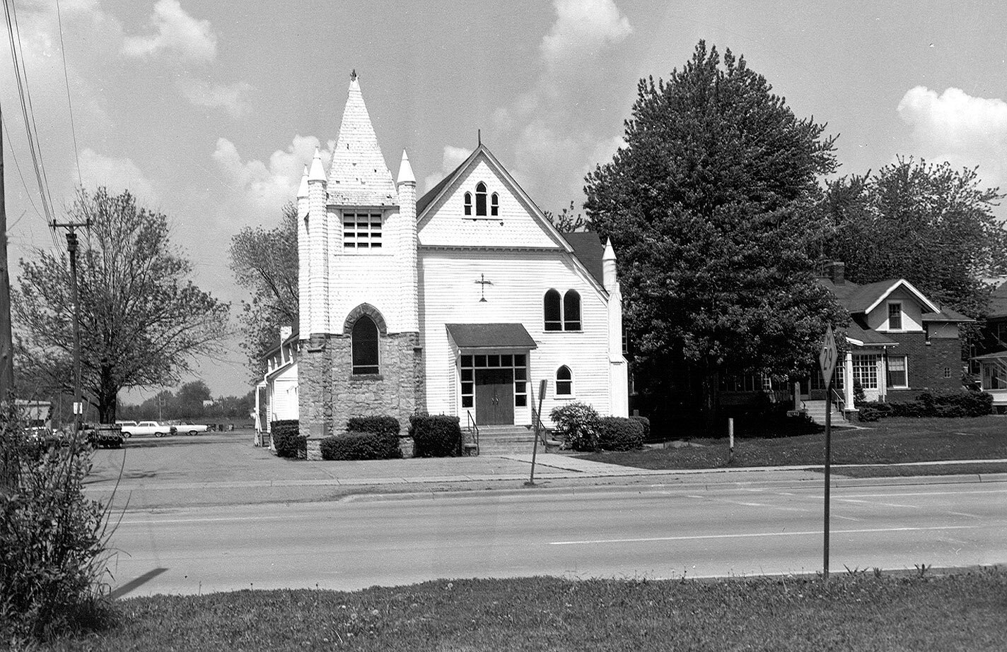 St. Gertrude's, 1962. Courtesy St, Clair Shores Historical Commission.