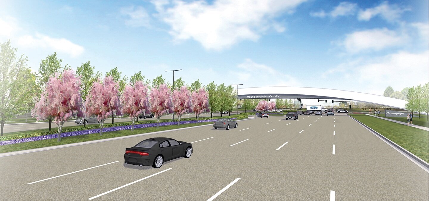 A rendering of the Innovate Mound project