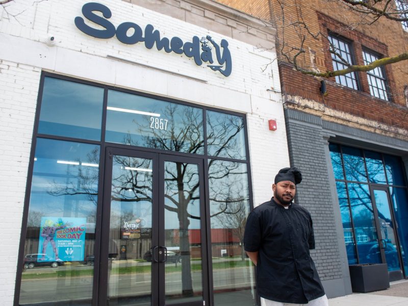 Sam Trotter of Someday Bakery says, “We look at ourselves as a creative studio, and this initial brick-and-mortar is a concept where we’re fusing visual and culinary art to craft unique forms of hospitality.”